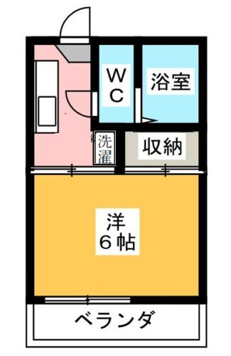 102号室間取り